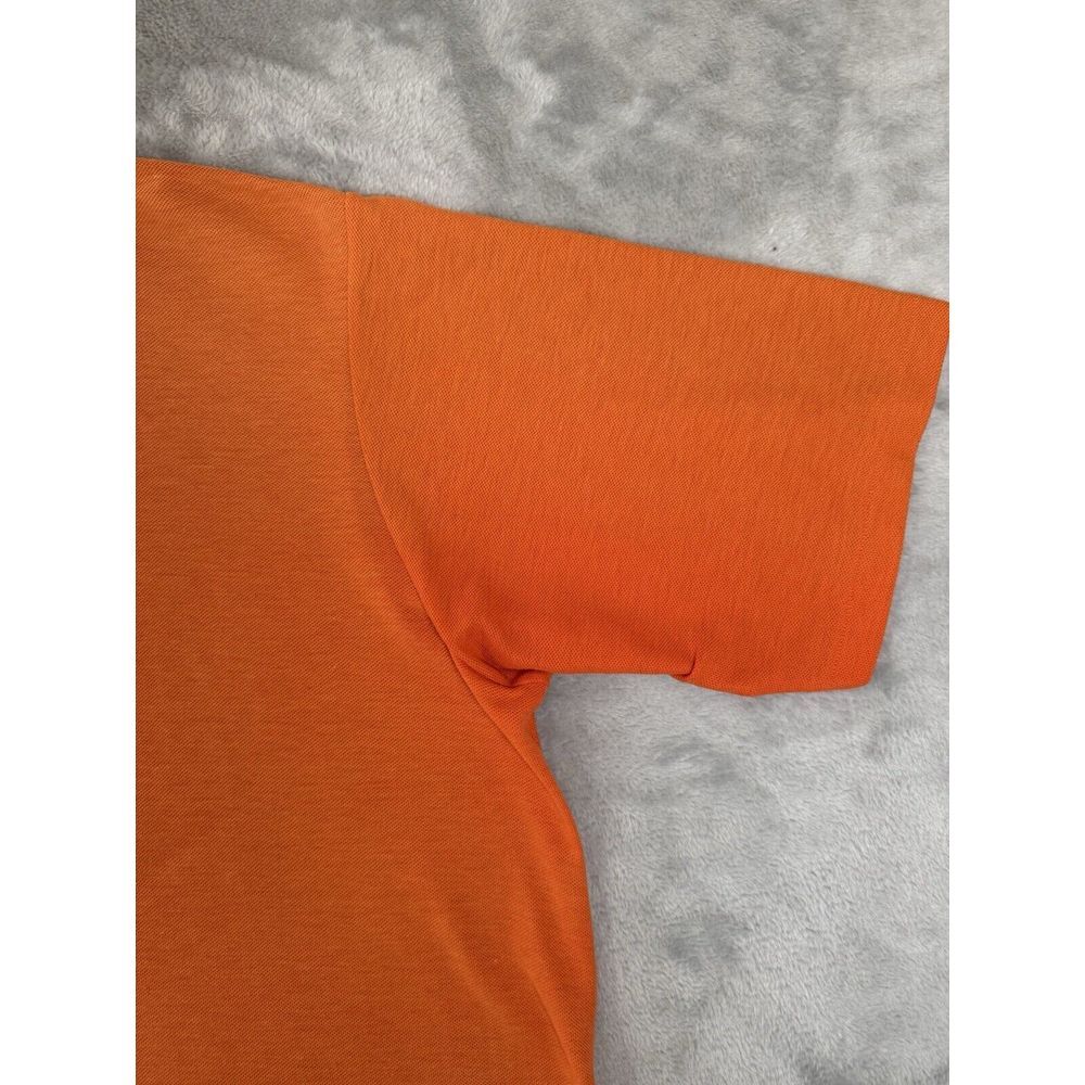 Clemson Tigers Champion Shirt Mens 2XL Orange Polo Made In USA Vintage 90s - Picture 12 of 15